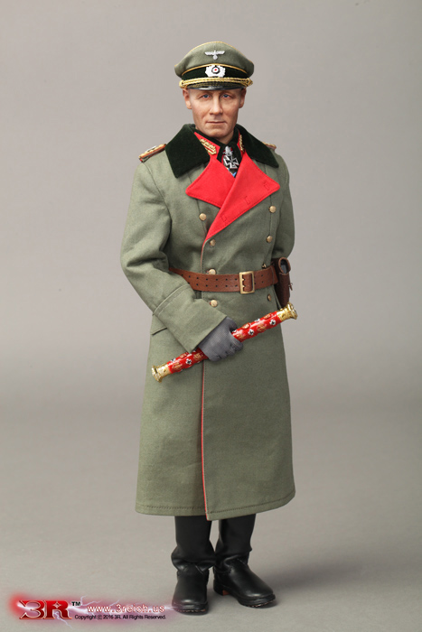 GM636] DiD 3R 1/6 Figure WWII German Erwin Rommel
