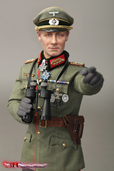 GM636] DiD 3R 1/6 Figure WWII German Erwin Rommel