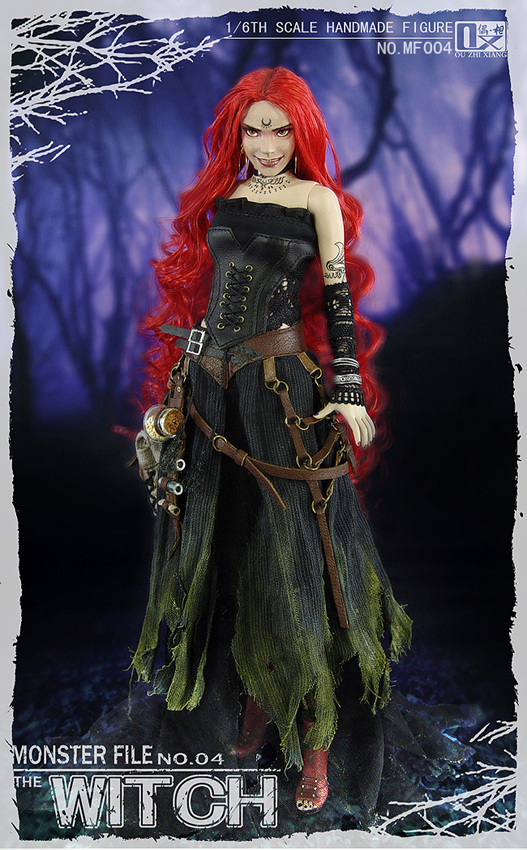CM-MF004] The Witch BLACK SULTAN Monster File Series 1/6 Boxed
