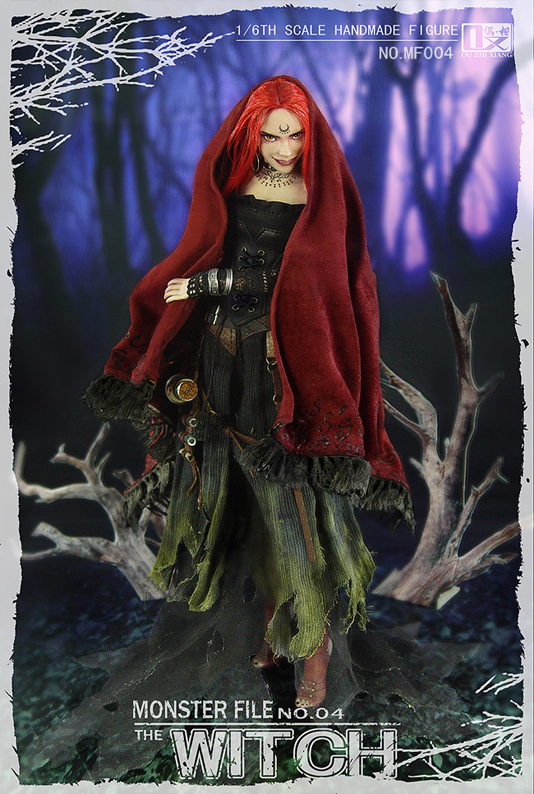 CM-MF004] The Witch BLACK SULTAN Monster File Series 1/6 Boxed