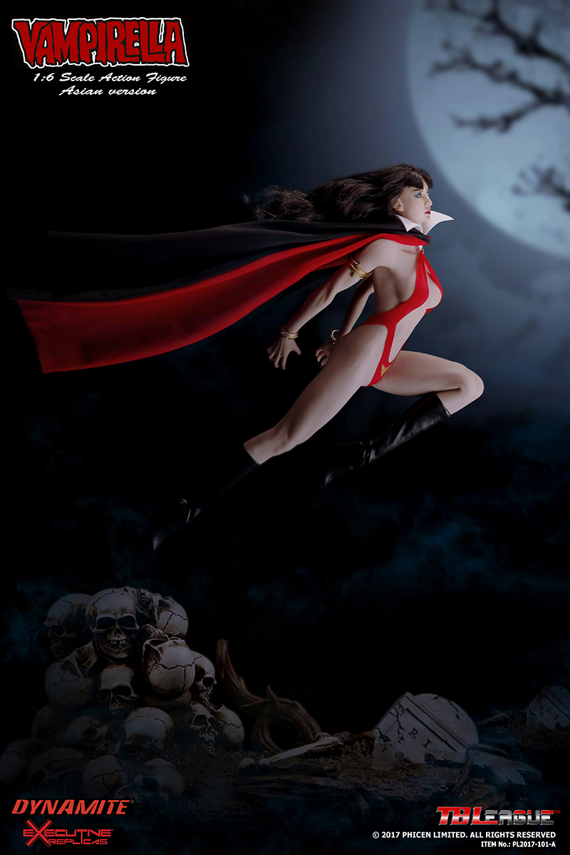 PL2017-101-A] 1/6 Vampirella Asian Version Boxed Figure by Phicen