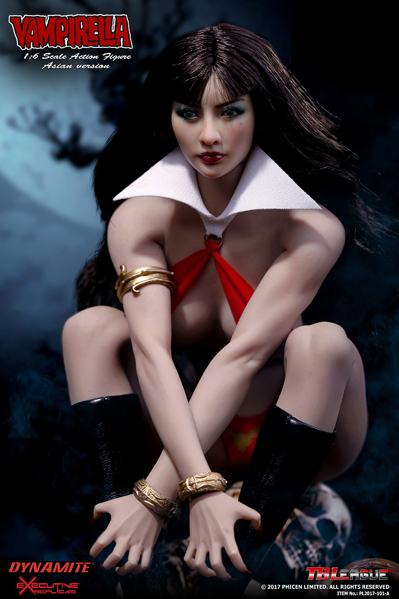 PL2017-101-A] 1/6 Vampirella Asian Version Boxed Figure by Phicen
