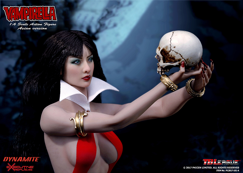 PL2017-101-A] 1/6 Vampirella Asian Version Boxed Figure by Phicen