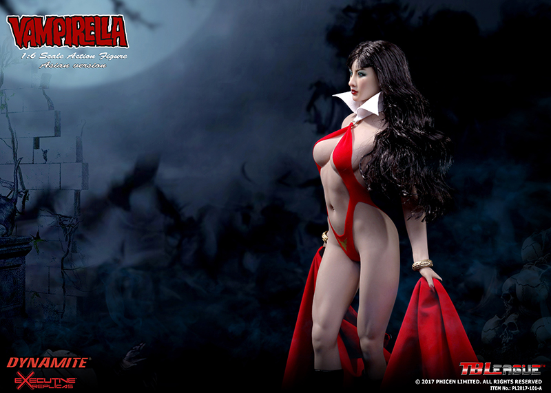 PL2017-101-A] 1/6 Vampirella Asian Version Boxed Figure by Phicen