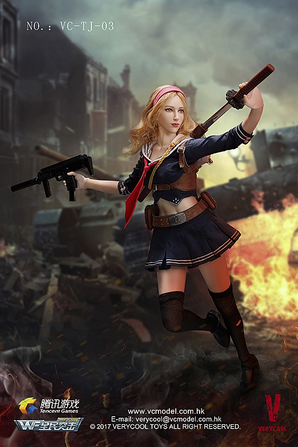 VERYCOOL 1/6 Wefire of Tencent Game 女性傭兵 VERYCOOL 1/6 Wefire of Tencent Game 女性傭兵