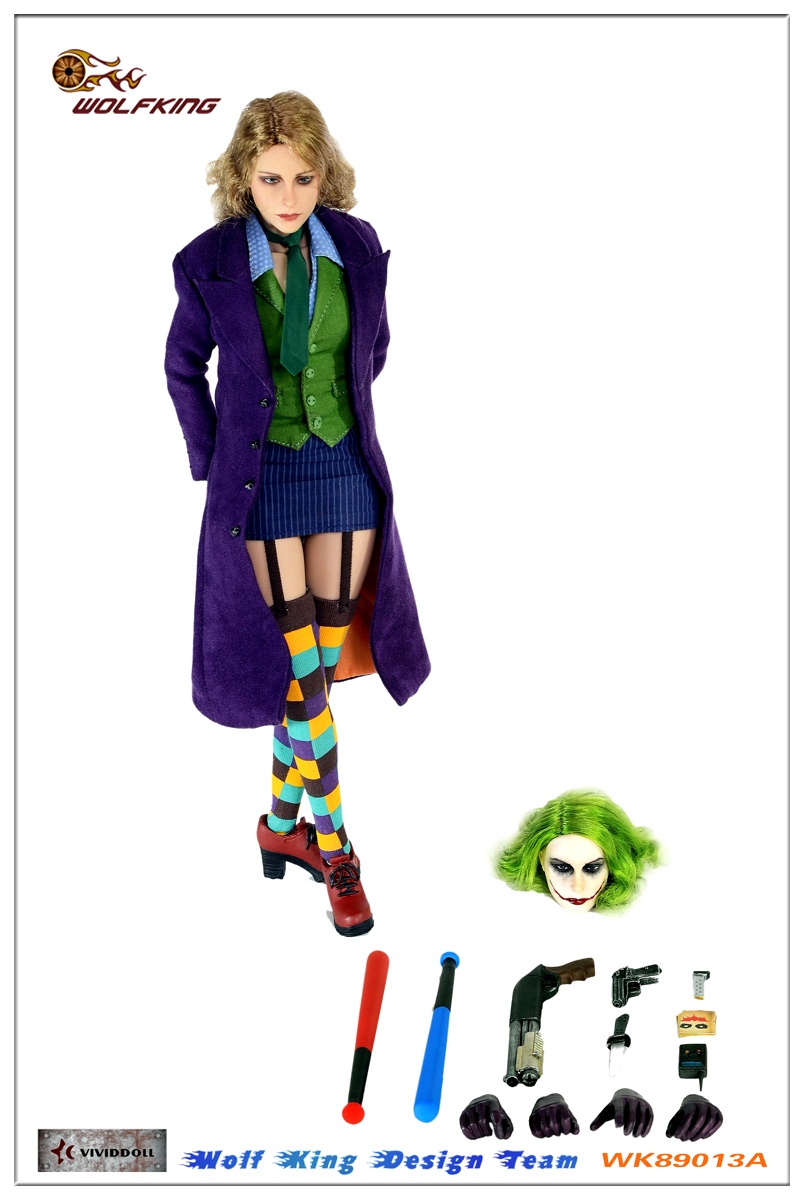 WK-89013A] Wolf King OneSixth Female Joker 2.0 1/6