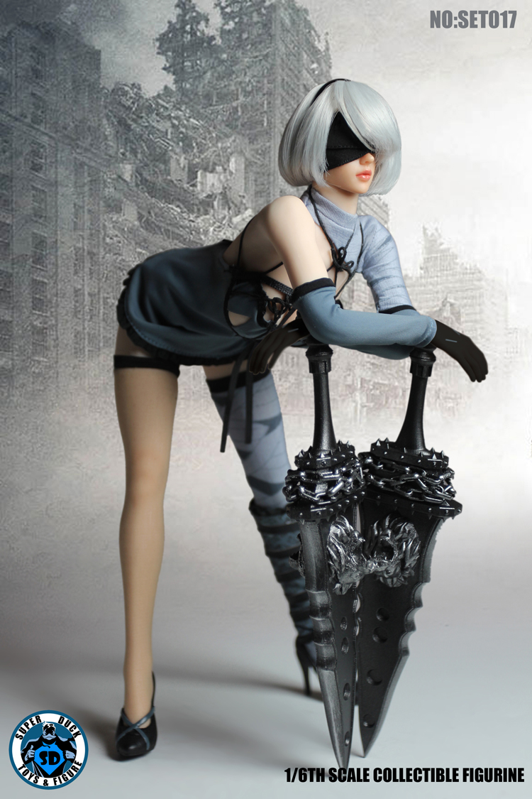 SUD-SET017] Super Duck 1/6 Cyborg Cosplay Revealing Set Figure