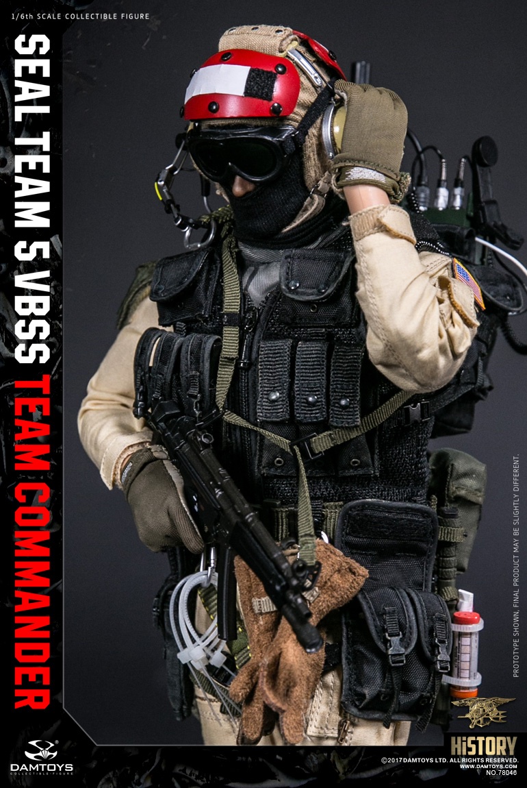 DAM-78046] DAM Toys US Navy SEAL Team 5 VBSS Team Commander