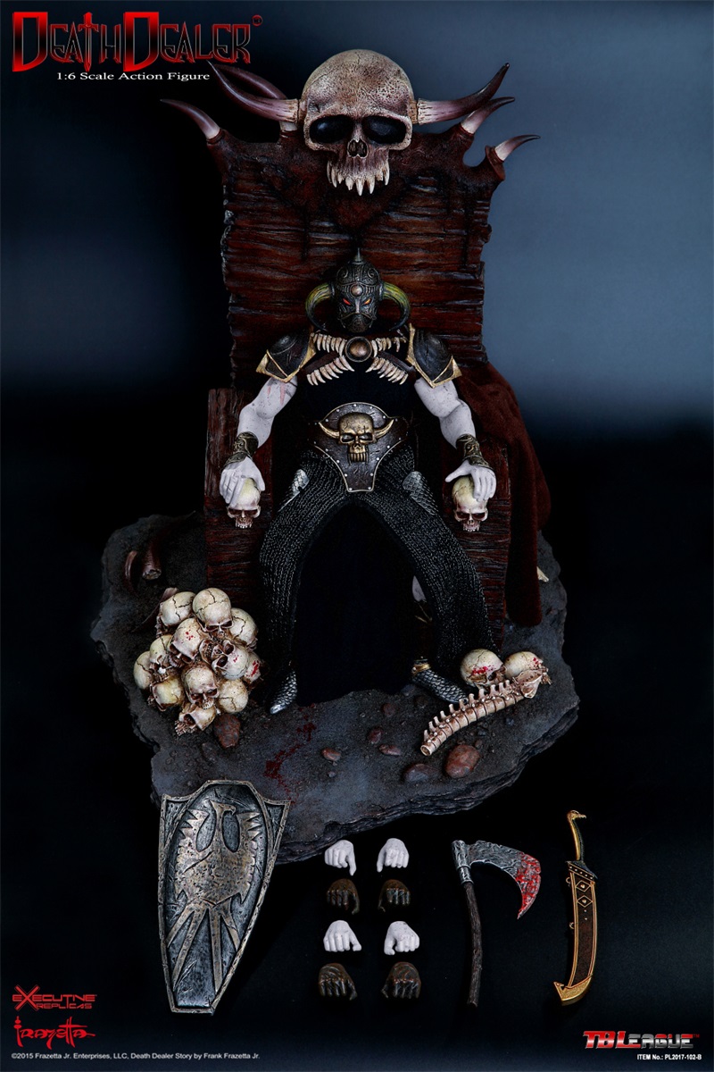 PL2017-102-B] TB League Phicen Limited Death Dealer Hell on Earth