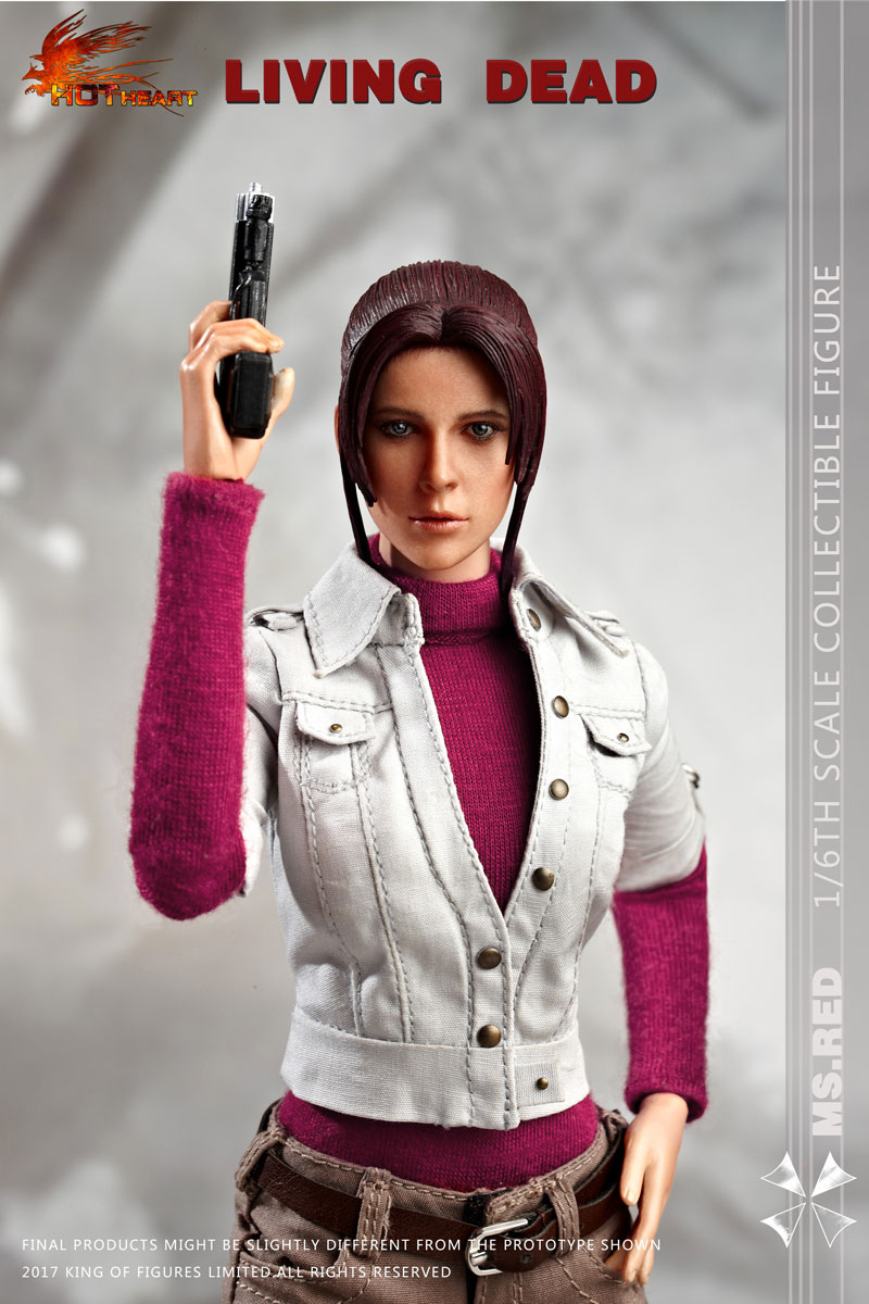 HH-FD004] Hot Heart Ms. Red 1/6 Scale Female Figure - EKIA Hobbies