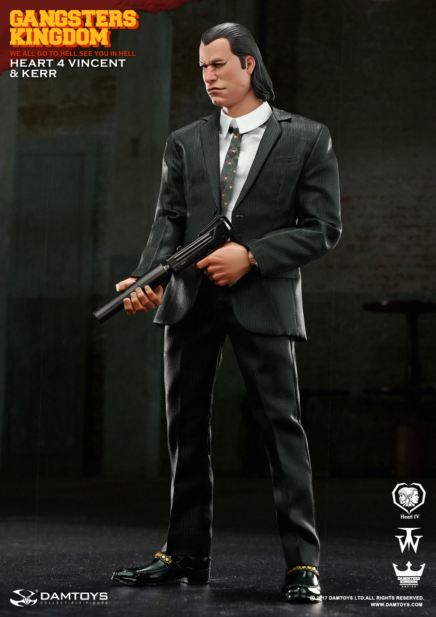 DAMTOYS GK015ギャングスターズ パルプフィクション ヴィンセント DAM-GK015] 1:6 DAM TOYS Gangsters Kingdom Heart 4 Vincent