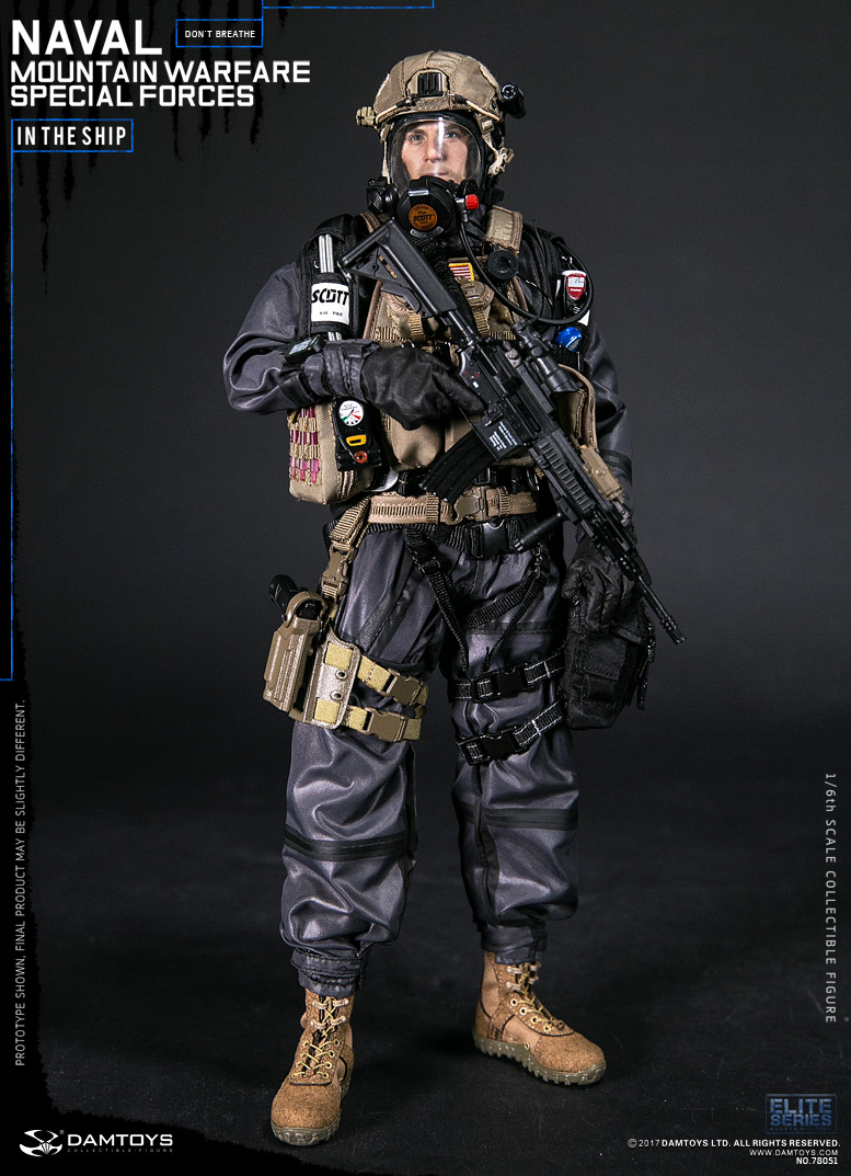 DAM-78051] 1/6 DAM Toys Naval Mountain Warfare Special Forces