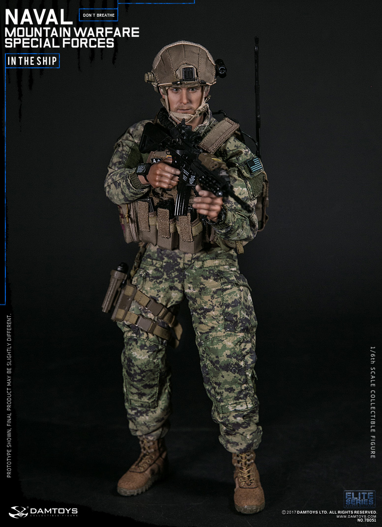 DAM-78051] 1/6 DAM Toys Naval Mountain Warfare Special Forces