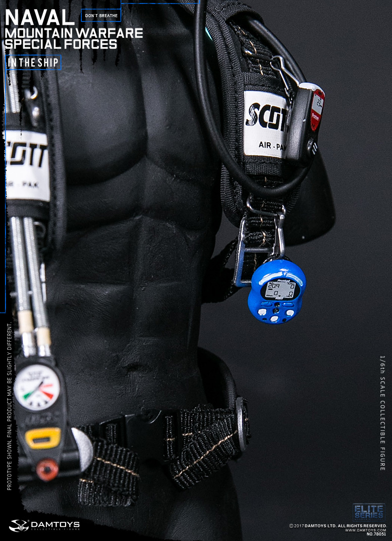 DAM-78051] 1/6 DAM Toys Naval Mountain Warfare Special Forces
