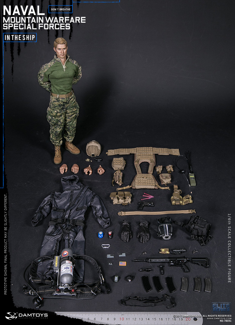 DAM-78051] 1/6 DAM Toys Naval Mountain Warfare Special Forces
