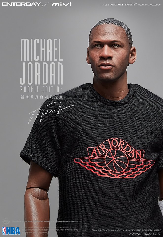 スポーツ ENTERBAY Michael Jordan Rookie Edition Enterbay Michael Jordan Rookie Edition 1/6 Scale Figure