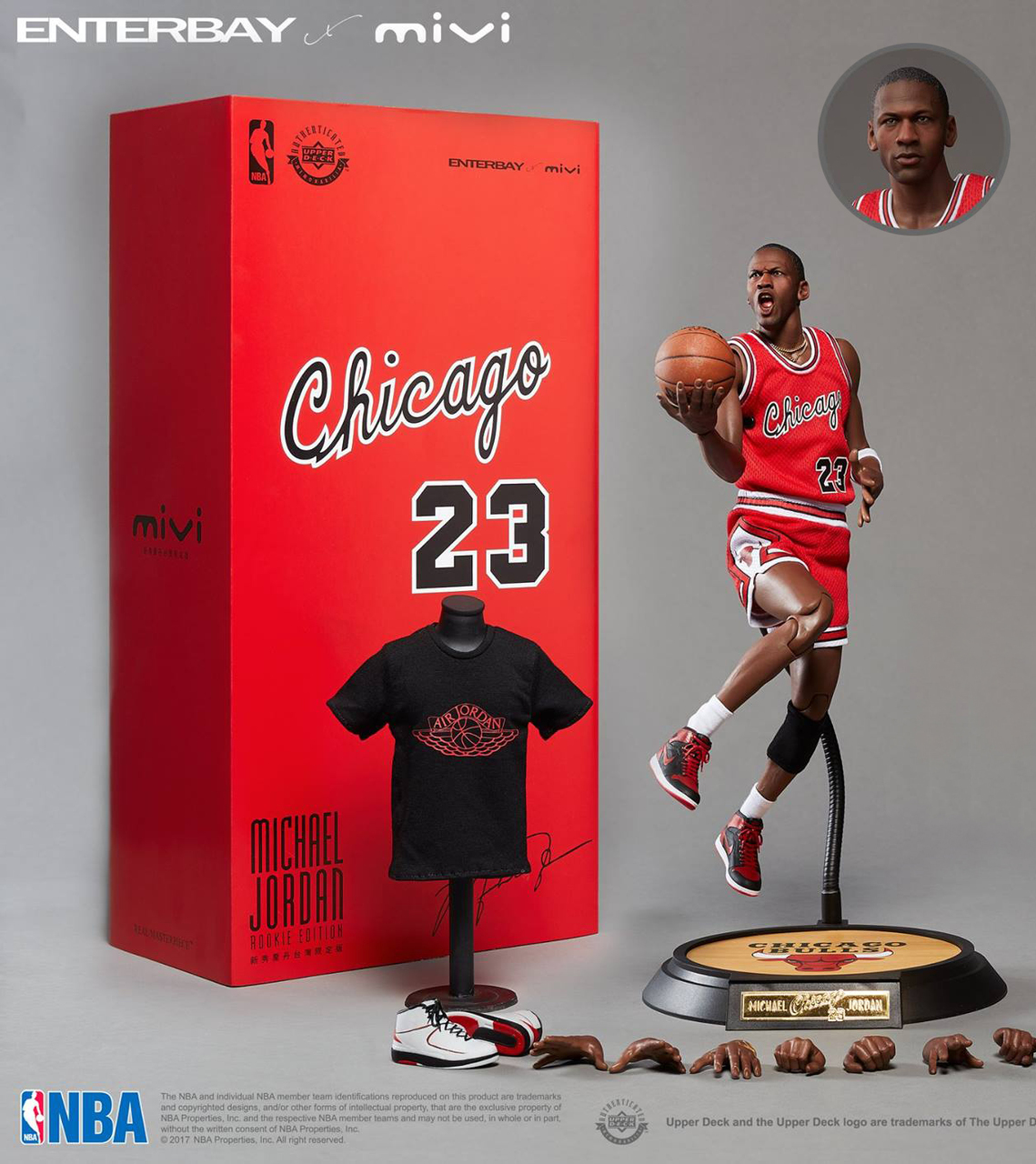 MIV-1704] ENTERBAY x MiVi Rookie Michael Jordan AJ1 “WINGS