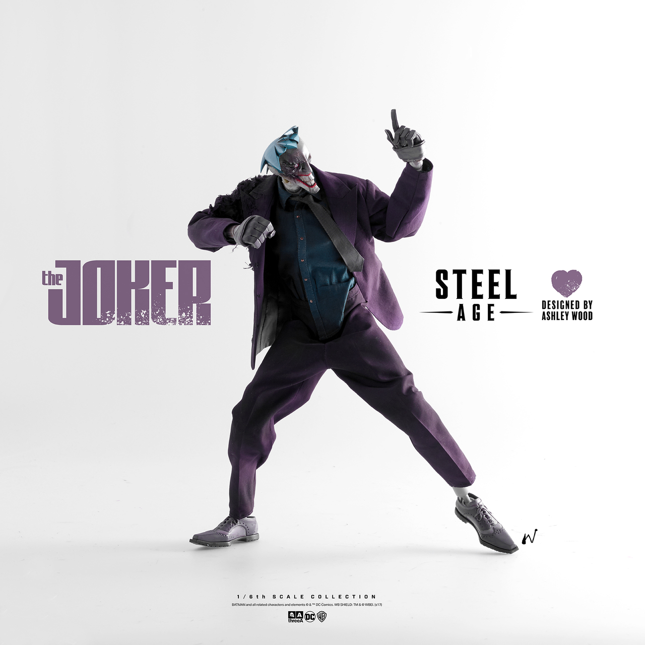 3A-17003] 3A ThreeA DC Steel Age the Joker 1/6 Figure Designed by