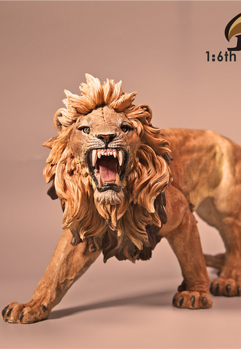 JX-KL001] JxK.Studio 1:6 Brown African Lion - EKIA Hobbies