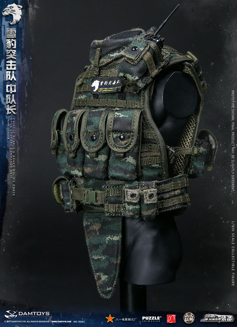 【DAMTOYS】78053 1/6 CHINESE PEOPLE&#39;S ARME Damtoys 78053 1/6 Chinese People'S Armed Police Force Snow