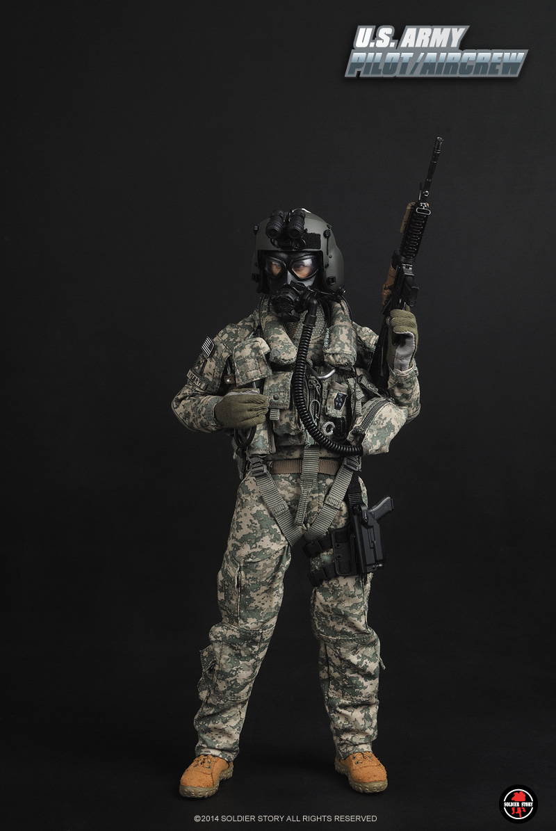 SS-087] Soldier story Modern US ARMY Pilot Aircrew 1/6 Figure
