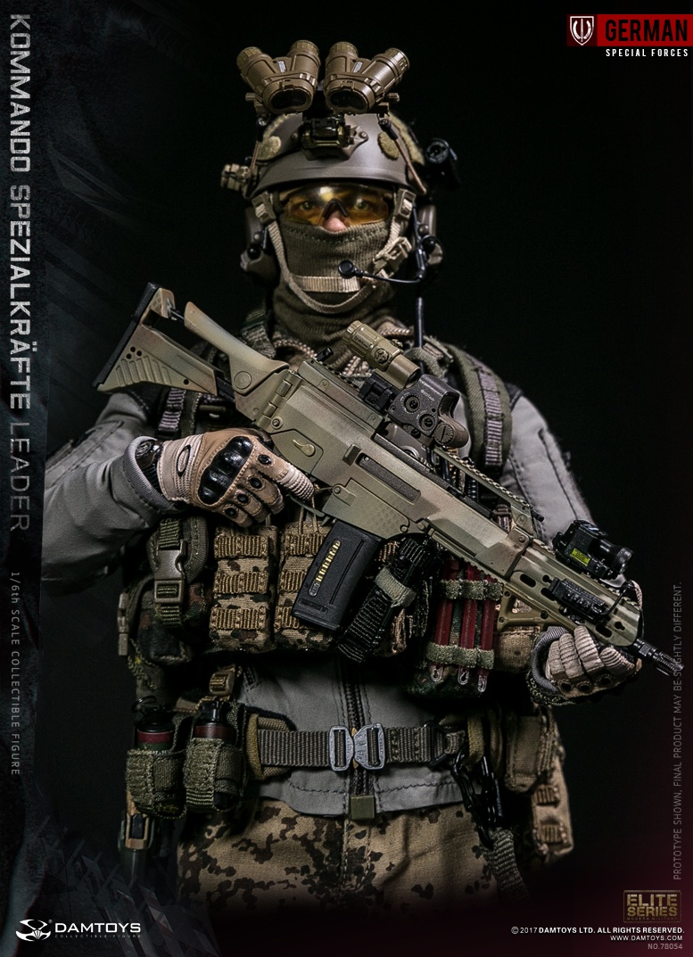 DAM-78054] DAM Toys German KSK Kommando Spezialkräfte Leader 1/6