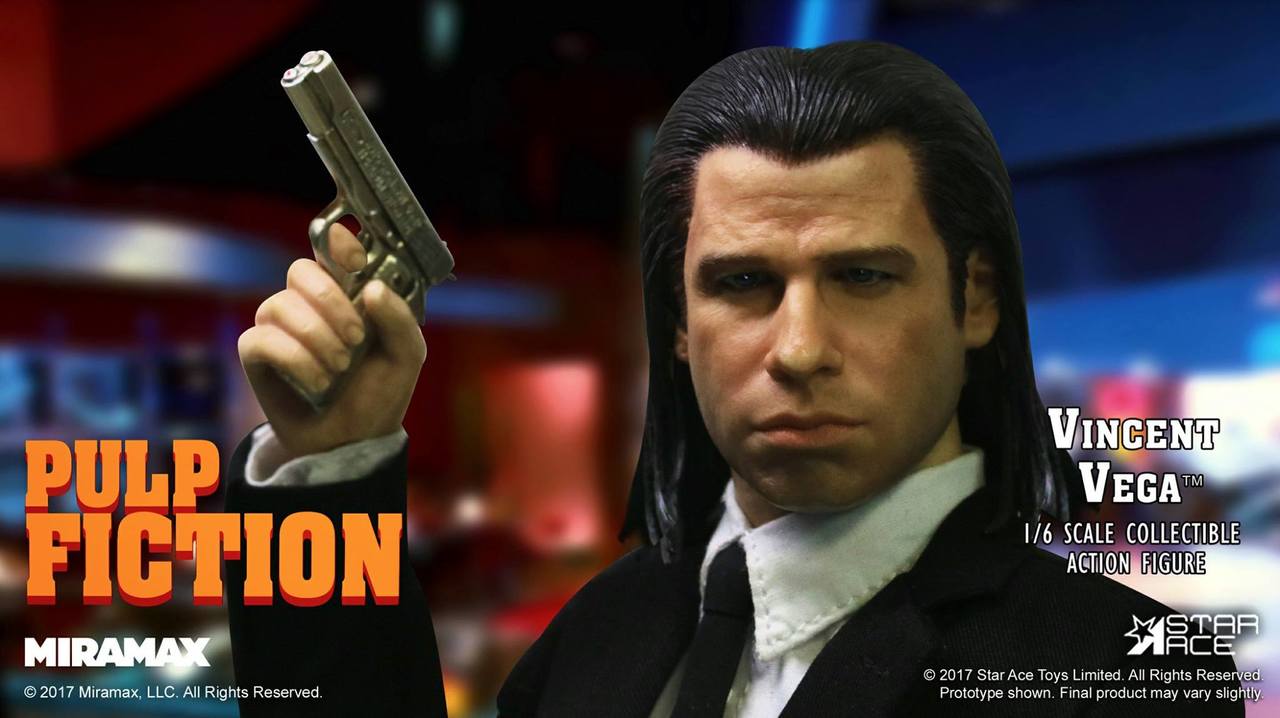 SA-0041] Star Ace 1/6 Pulp Fiction John Travolta as Vincent