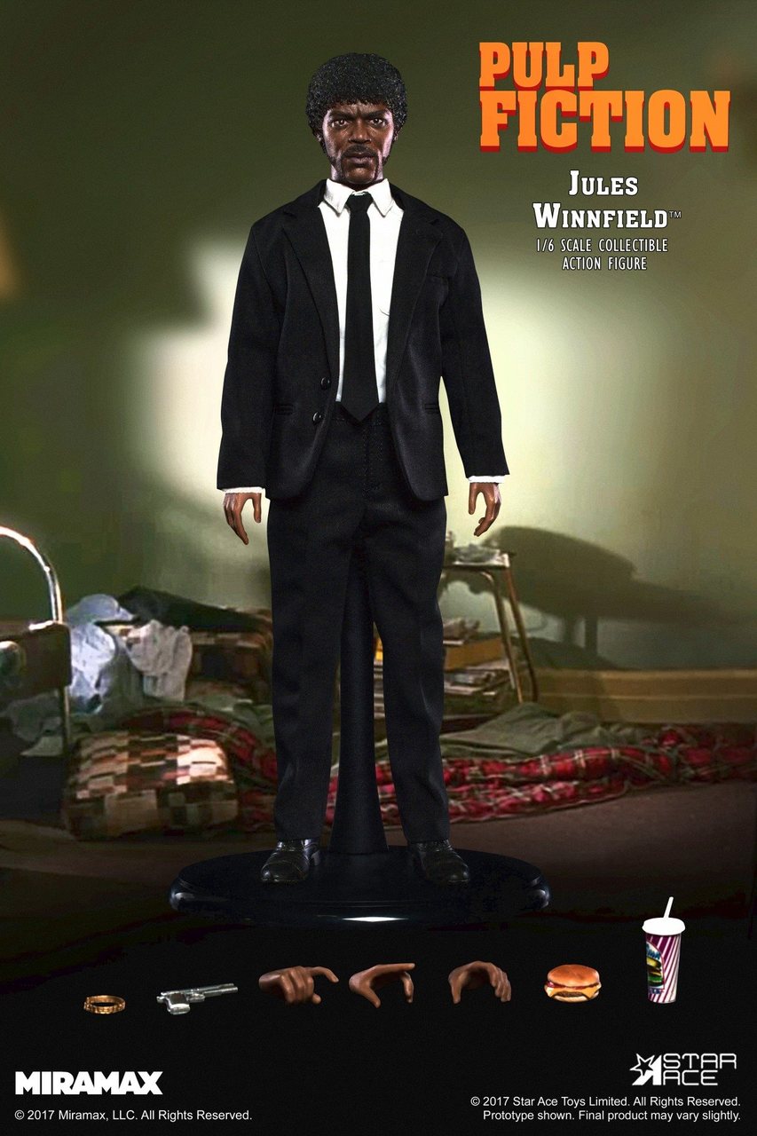 SA-0044] Star Ace 1/6 Pulp Fiction Samuel L. Jackson Jules
