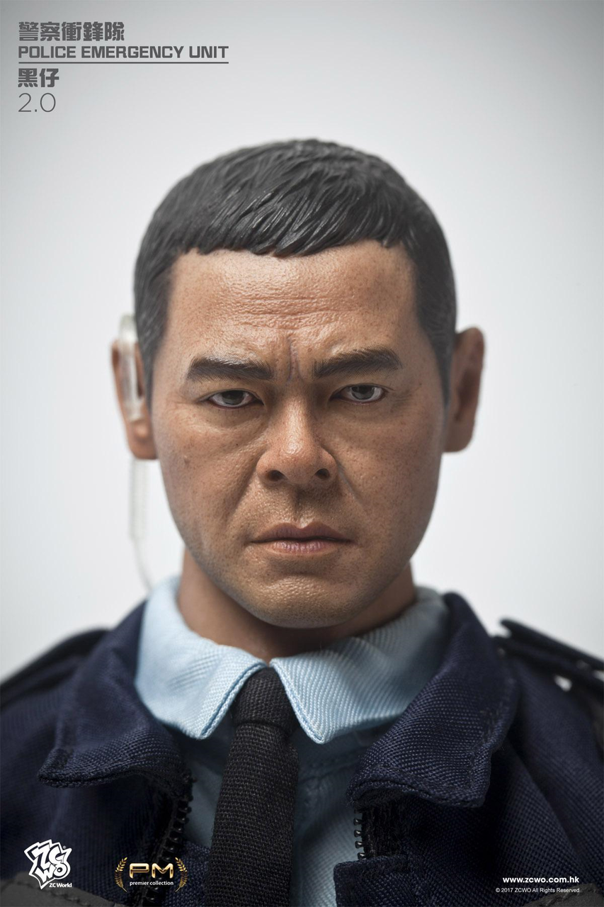 ZC-257] ZC World 1:6 Hong Kong Police Tactical Unit Black 2.0