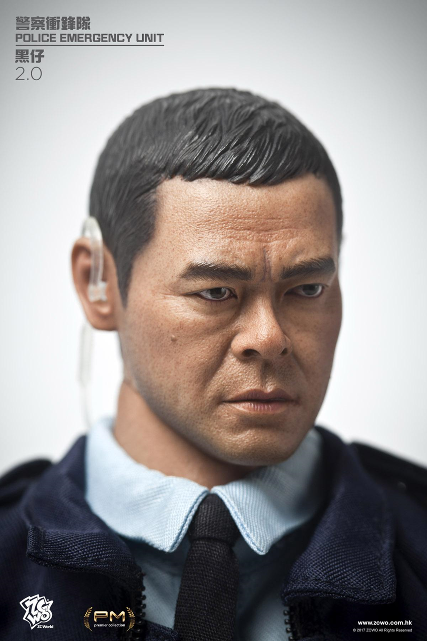 ZC-257] ZC World 1:6 Hong Kong Police Tactical Unit Black