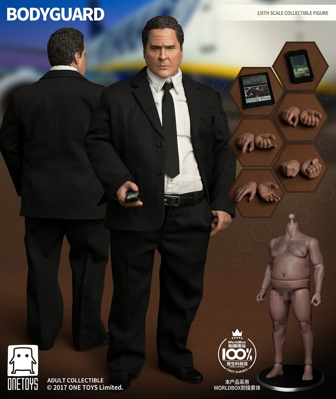 OT-005] ONETOYS Personal Bodyguard 1/6 Action Figure Boxed Set