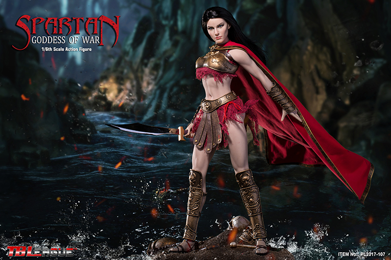 PL2017-107] TBLeague Phicen 1/6 Spartan Goddess of War Female