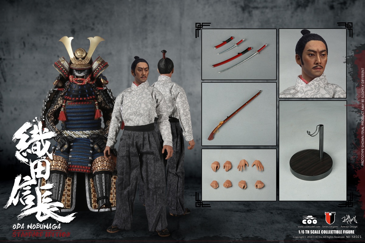ACITOYS 織田信長 DX 大名伝 戦国 1/6 ODA NOBUNAGA Amazon | ACI Toys x Suwahara 織田信長 1/6 アクションフィギュア