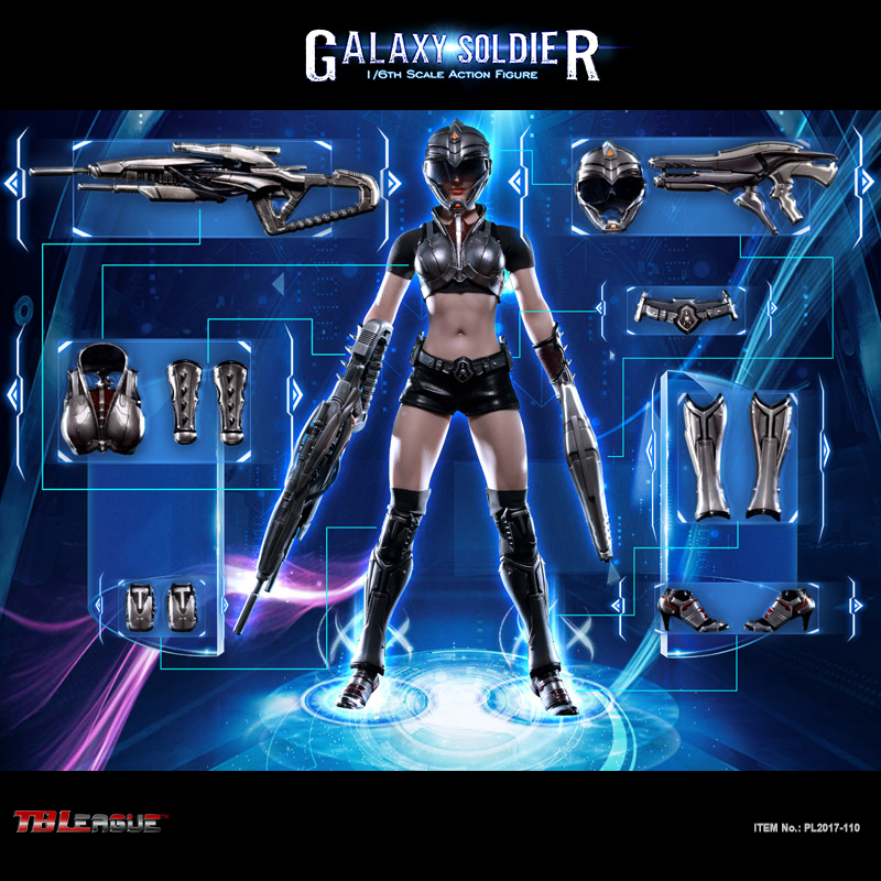 PL2017-110] TBLeague Phicen Galaxy Soldier 1/6 Female Action