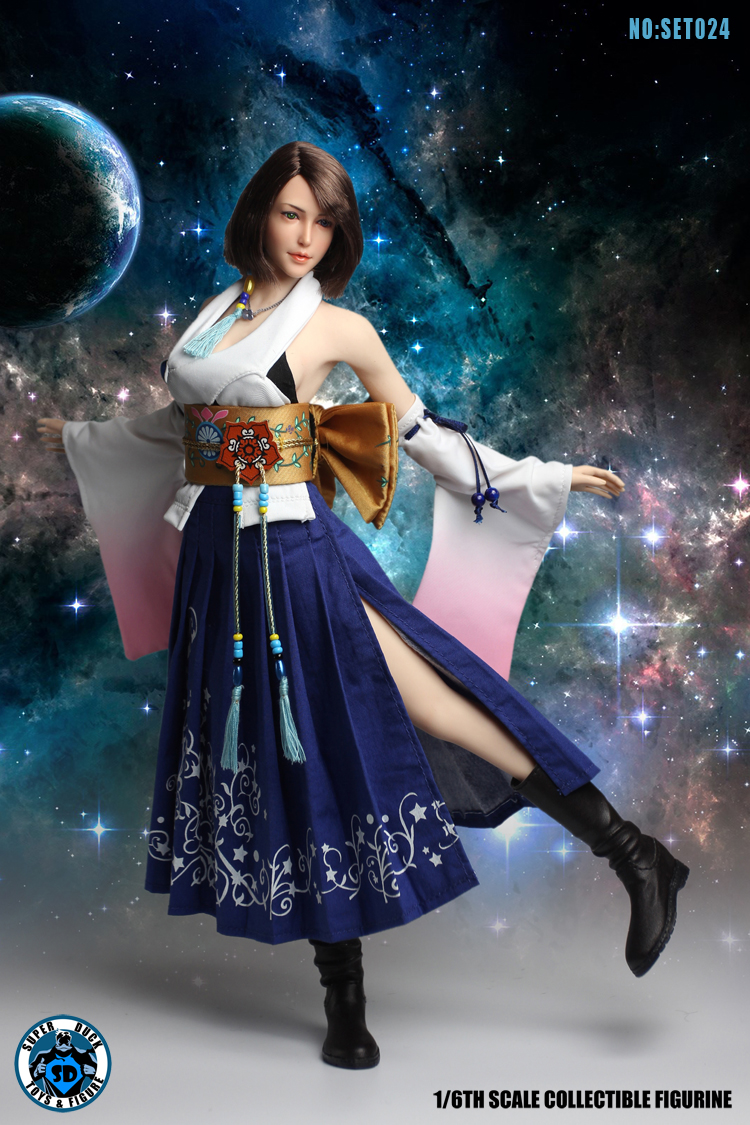 SUPER DUCK コスプレシリーズ 1/6 ユウナ SET024 SUD-SET024] Super Duck 1/6 Space Girl Clothing Set aka FFX Yuna
