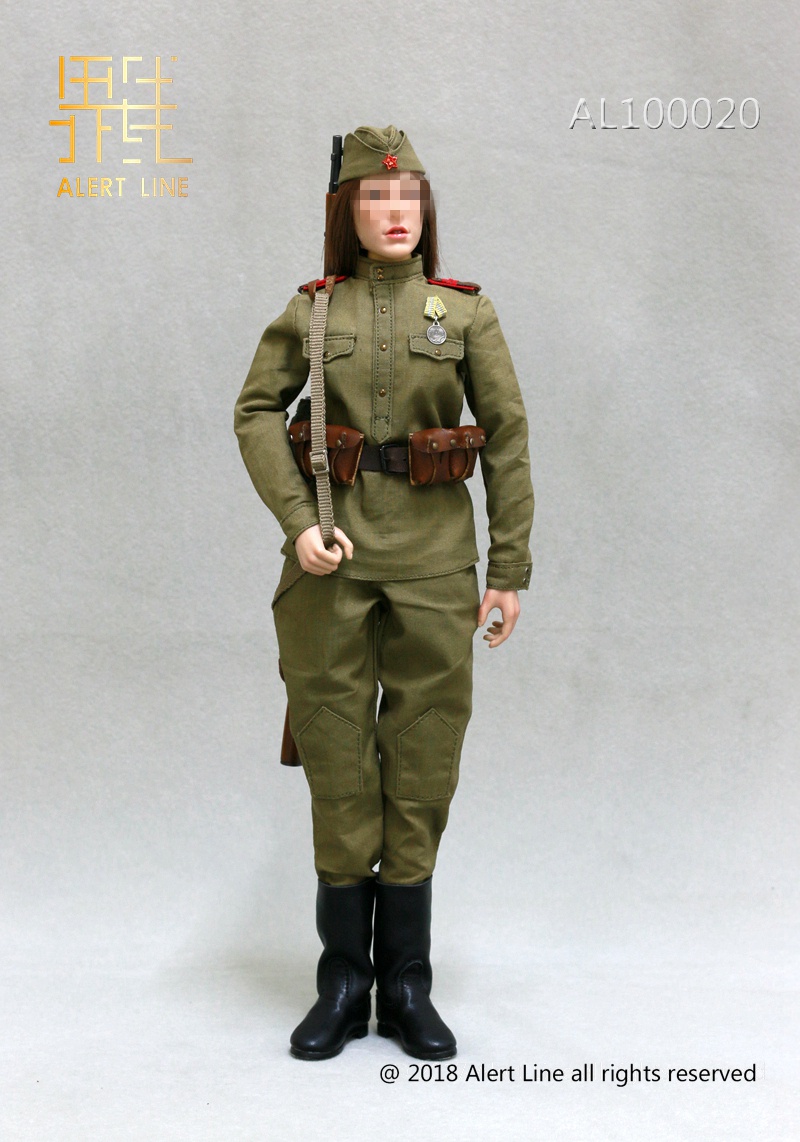 AL-100020] Alert Line 1:6 WWII The Soviets Female Soldier Sniper
