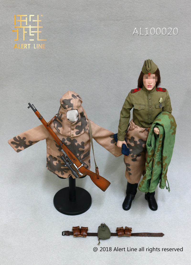 AL-100020] Alert Line 1:6 WWII The Soviets Female Soldier Sniper