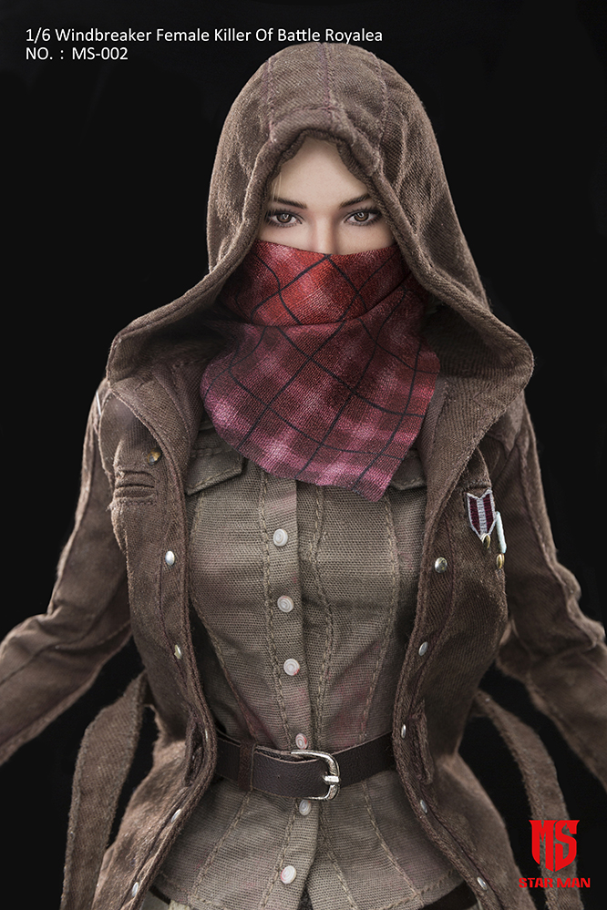 MS-002] Star Man Windbreaker Female Killer Of Battle Royale