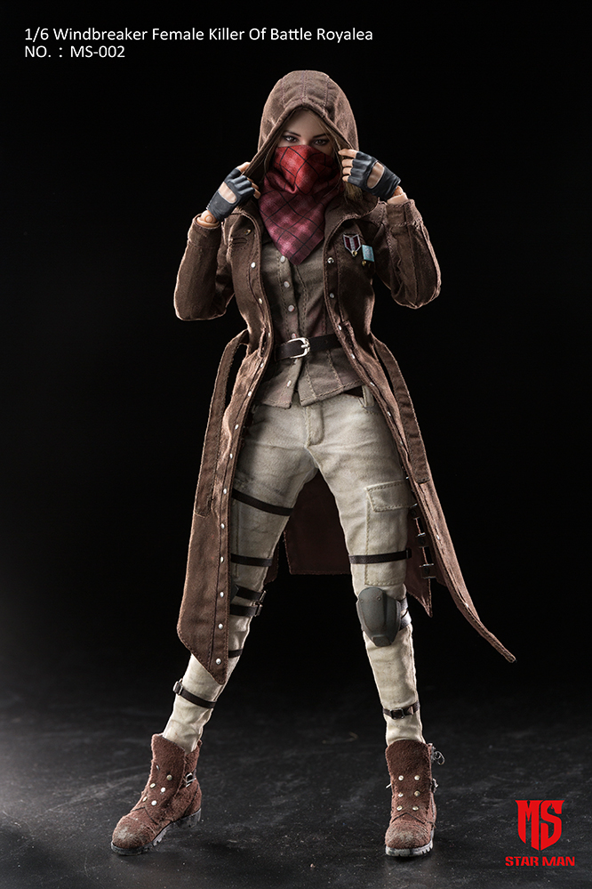 MS-002] Star Man Windbreaker Female Killer Of Battle Royale