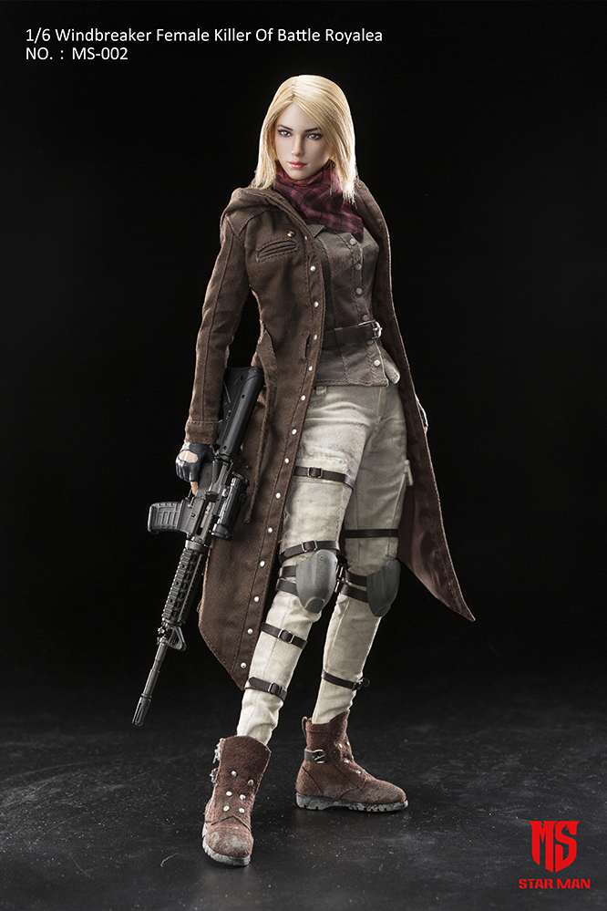 MS-002] Star Man Windbreaker Female Killer Of Battle Royale