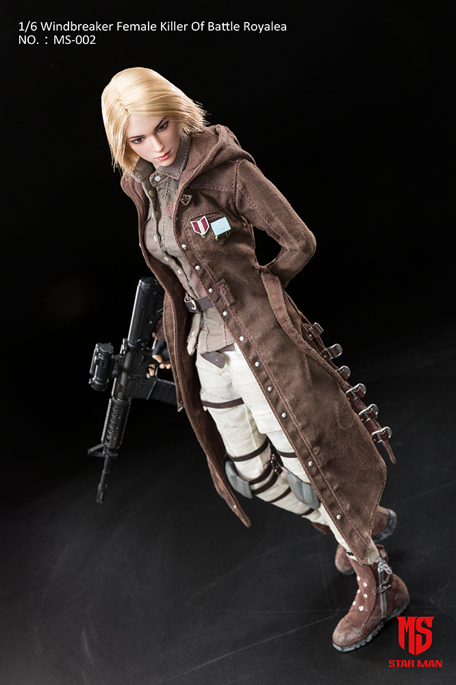 その他 STAR MAN 1/6 Windbreaker Female Killer MS-002] Star Man Windbreaker Female Killer Of Battle Royale