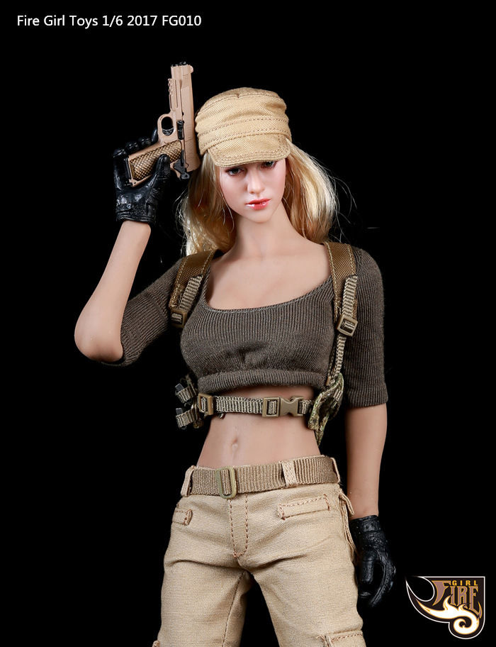 FG-010A] Fire Girl Toys Female Tactical Shooter Combat Uniform Army Green -  EKIA Hobbies