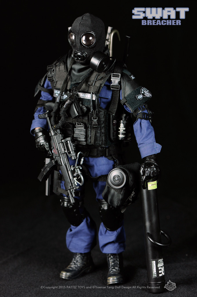 KH-NX01] KAD Hobby Pattiz 1/6 SWAT Breacher Boxed Figure