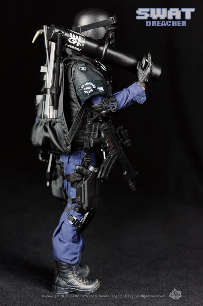KH-NX01] KAD Hobby Pattiz 1/6 SWAT Breacher Boxed Figure - EKIA