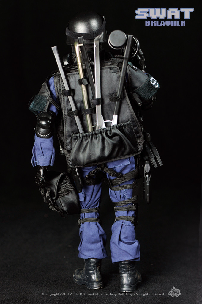 KH-NX01] KAD Hobby Pattiz 1/6 SWAT Breacher Boxed Figure - EKIA