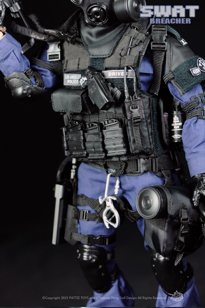 KH-NX01] KAD Hobby Pattiz 1/6 SWAT Breacher Boxed Figure - EKIA