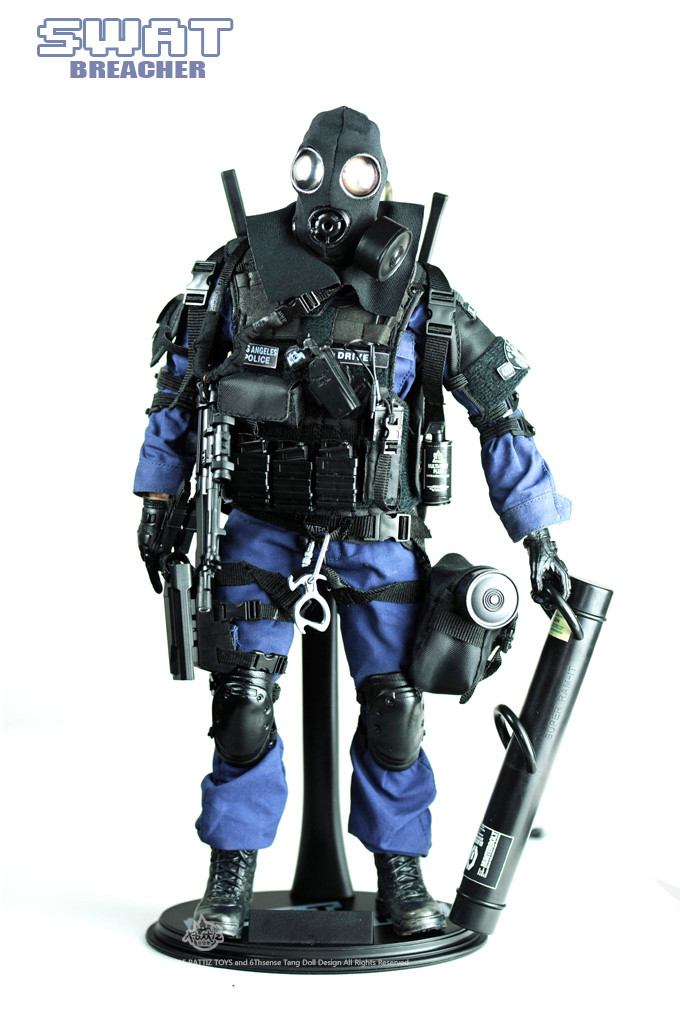 KH-NX01] KAD Hobby Pattiz 1/6 SWAT Breacher Boxed Figure - EKIA