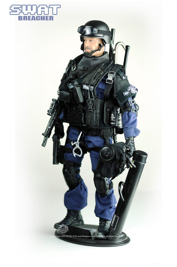 KH-NX01] KAD Hobby Pattiz 1/6 SWAT Breacher Boxed Figure - EKIA