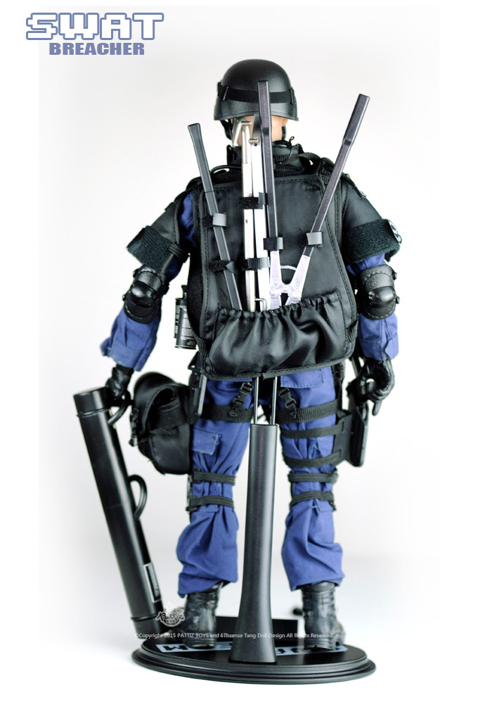 KH-NX01] KAD Hobby Pattiz 1/6 SWAT Breacher Boxed Figure - EKIA