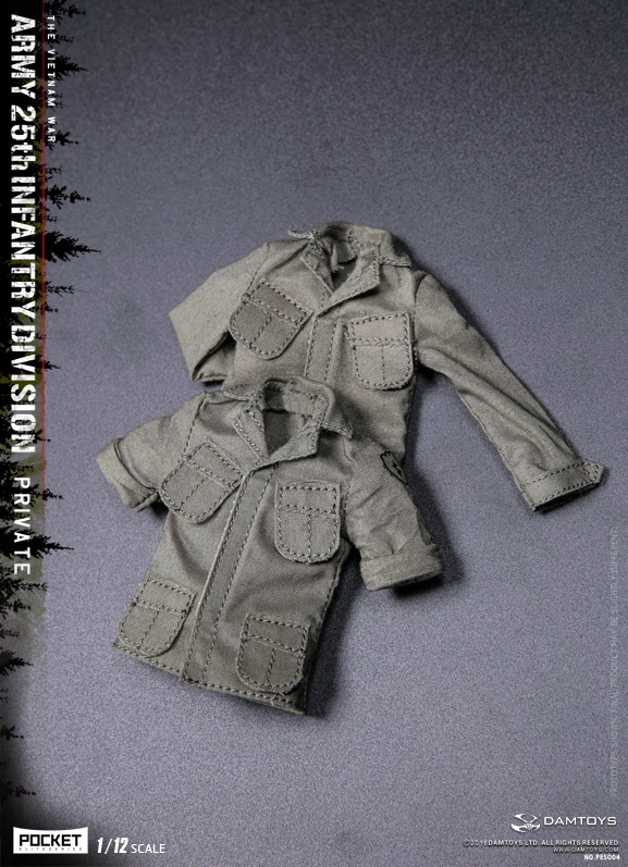 DAM-PES004] DAM Toys 1/12 ARMY 25th Infantry Division Private